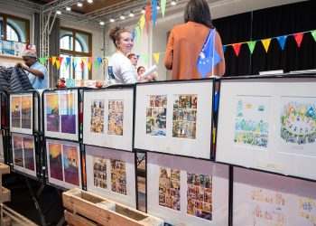 19. Europäische Kinder- und Jugendbuchmesse Saarbrücken - SAmstag.
Foto: Oliver Dietze
--
Veroeffentlichung nur nach vorheriger Honorar-Vereinbarung und mit Namensnennung.
Oliver Dietze // +49-(0)177-9761996 // post@oliverdietze.de // USt-ID DE262797891