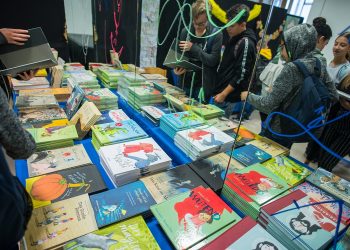 19. Europäische Kinder- und Jugendbuchmesse Saarbrücken - Tag 1.
Foto: Oliver Dietze
--
Veroeffentlichung nur nach vorheriger Honorar-Vereinbarung und mit Namensnennung.
Oliver Dietze // +49-(0)177-9761996 // post@oliverdietze.de // USt-ID DE262797891