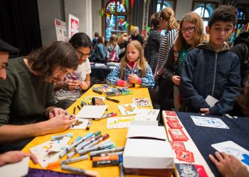 19. Europäische Kinder- und Jugendbuchmesse Saarbrücken - Tag 1.
Foto: Oliver Dietze
--
Veroeffentlichung nur nach vorheriger Honorar-Vereinbarung und mit Namensnennung.
Oliver Dietze // +49-(0)177-9761996 // post@oliverdietze.de // USt-ID DE262797891