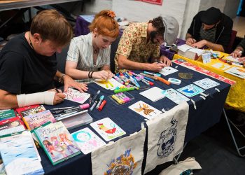 19. Europäische Kinder- und Jugendbuchmesse Saarbrücken - Tag 1.
Foto: Oliver Dietze
--
Veroeffentlichung nur nach vorheriger Honorar-Vereinbarung und mit Namensnennung.
Oliver Dietze // +49-(0)177-9761996 // post@oliverdietze.de // USt-ID DE262797891