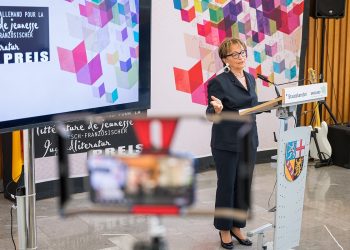 Kinder- und Jugendbuchmesse 2019 - Deutsch-Französischer Jugendliteratur Preis.
Foto: Oliver Dietze
--
Veroeffentlichung nur nach vorheriger Honorar-Vereinbarung und mit Namensnennung.
Oliver Dietze // +49-(0)177-9761996 // post@oliverdietze.de // USt-ID DE262797891
