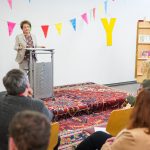 21. Europäische Kinder- und Jugendbuchmesse Saarbrücken:
Eröffnung. Doris Pack spricht zu den Gästen.
Foto: Oliver Dietze
--
Veroeffentlichung nur nach vorheriger Honorar-Vereinbarung und mit Namensnennung.
Oliver Dietze // +49-(0)177-9761996 // post@oliverdietze.de // USt-ID DE262797891
