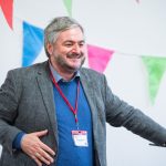 21. Europäische Kinder- und Jugendbuchmesse Saarbrücken:
Eröffnung. Messeleiter Igor Moritz-Holland begrüßt die Gäste.
Foto: Oliver Dietze
--
Veroeffentlichung nur nach vorheriger Honorar-Vereinbarung und mit Namensnennung.
Oliver Dietze // +49-(0)177-9761996 // post@oliverdietze.de // USt-ID DE262797891