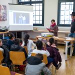 21. Europäische Kinder- und Jugendbuchmesse Saarbrücken:
Marek Toman und Raija Hauck lesen in der Wissenswerkstatt aus "Die Konditorei zum schielenden Jim"
Foto: Oliver Dietze
--
Veroeffentlichung nur nach vorheriger Honorar-Vereinbarung und mit Namensnennung.
Oliver Dietze // +49-(0)177-9761996 // post@oliverdietze.de // USt-ID DE262797891