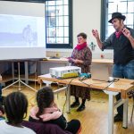 21. Europäische Kinder- und Jugendbuchmesse Saarbrücken:
Marek Toman und Raija Hauck lesen in der Wissenswerkstatt aus "Die Konditorei zum schielenden Jim"
Foto: Oliver Dietze
--
Veroeffentlichung nur nach vorheriger Honorar-Vereinbarung und mit Namensnennung.
Oliver Dietze // +49-(0)177-9761996 // post@oliverdietze.de // USt-ID DE262797891