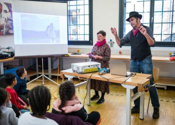 21. Europäische Kinder- und Jugendbuchmesse Saarbrücken:
Marek Toman und Raija Hauck lesen in der Wissenswerkstatt aus "Die Konditorei zum schielenden Jim"
Foto: Oliver Dietze
--
Veroeffentlichung nur nach vorheriger Honorar-Vereinbarung und mit Namensnennung.
Oliver Dietze // +49-(0)177-9761996 // post@oliverdietze.de // USt-ID DE262797891