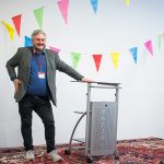 21. Europäische Kinder- und Jugendbuchmesse Saarbrücken:
Eröffnung. Messeleiter Igor Moritz-Holland begrüßt die Gäste.
Foto: Oliver Dietze
--
Veroeffentlichung nur nach vorheriger Honorar-Vereinbarung und mit Namensnennung.
Oliver Dietze // +49-(0)177-9761996 // post@oliverdietze.de // USt-ID DE262797891