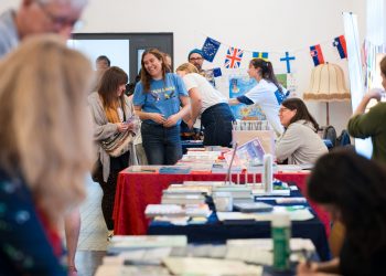 Am 11.10.2023 begann die 23. Europäische Kinder- und Jugendbuchmesse in Saarbrücken.
Foto: Oliver Dietze
--
Veroeffentlichung nur nach vorheriger Honorar-Vereinbarung und mit Namensnennung.
Oliver Dietze // +49-(0)177-9761996 // post@oliverdietze.de // USt-ID DE262797891