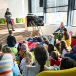 Am 11.10.2023 begann die 23. Europäische Kinder- und Jugendbuchmesse in Saarbrücken.
Foto: Oliver Dietze
--
Veroeffentlichung nur nach vorheriger Honorar-Vereinbarung und mit Namensnennung.
Oliver Dietze // +49-(0)177-9761996 // post@oliverdietze.de // USt-ID DE262797891