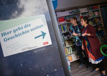 Am 11.10.2023 begann die 23. Europäische Kinder- und Jugendbuchmesse in Saarbrücken.
Foto: Oliver Dietze
--
Veroeffentlichung nur nach vorheriger Honorar-Vereinbarung und mit Namensnennung.
Oliver Dietze // +49-(0)177-9761996 // post@oliverdietze.de // USt-ID DE262797891