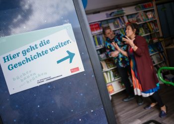 Am 11.10.2023 begann die 23. Europäische Kinder- und Jugendbuchmesse in Saarbrücken.
Foto: Oliver Dietze
--
Veroeffentlichung nur nach vorheriger Honorar-Vereinbarung und mit Namensnennung.
Oliver Dietze // +49-(0)177-9761996 // post@oliverdietze.de // USt-ID DE262797891