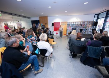 Eröffnung der Kinder- und Jugendbuchmesse in der Stadtbibliothek Saarbrücken.