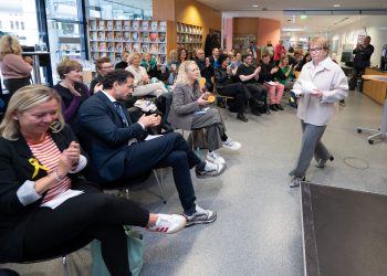 Eröffnung der Kinder- und Jugendbuchmesse in der Stadtbibliothek Saarbrücken.