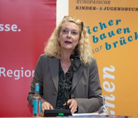 Eröffnung der Kinder- und Jugendbuchmesse in der Stadtbibliothek Saarbrücken.