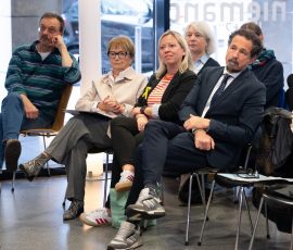 Eröffnung der Kinder- und Jugendbuchmesse in der Stadtbibliothek Saarbrücken.
