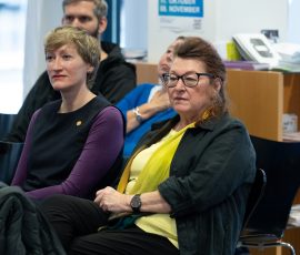 Eröffnung der Kinder- und Jugendbuchmesse in der Stadtbibliothek Saarbrücken.
