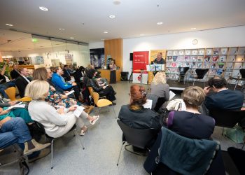 Eröffnung der Kinder- und Jugendbuchmesse in der Stadtbibliothek Saarbrücken.