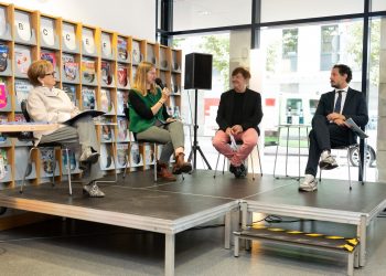 Eröffnung der Kinder- und Jugendbuchmesse in der Stadtbibliothek Saarbrücken.