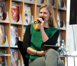 Eröffnung der Kinder- und Jugendbuchmesse in der Stadtbibliothek Saarbrücken.