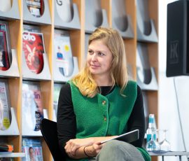 Eröffnung der Kinder- und Jugendbuchmesse in der Stadtbibliothek Saarbrücken.