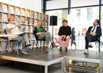 Eröffnung der Kinder- und Jugendbuchmesse in der Stadtbibliothek Saarbrücken.