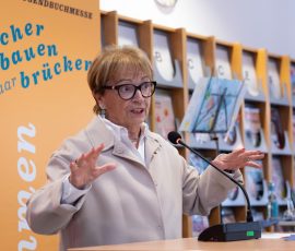 Eröffnung der Kinder- und Jugendbuchmesse in der Stadtbibliothek Saarbrücken.