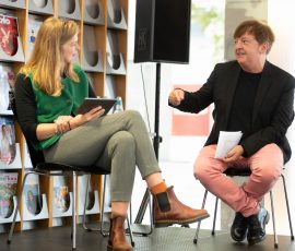 Eröffnung der Kinder- und Jugendbuchmesse in der Stadtbibliothek Saarbrücken.