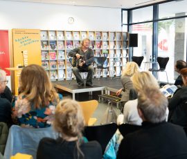 Eröffnung der Kinder- und Jugendbuchmesse in der Stadtbibliothek Saarbrücken.