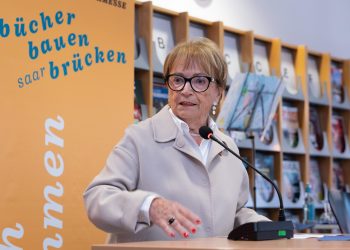 Eröffnung der Kinder- und Jugendbuchmesse in der Stadtbibliothek Saarbrücken.