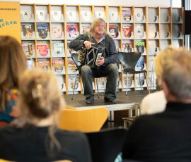 Eröffnung der Kinder- und Jugendbuchmesse in der Stadtbibliothek Saarbrücken.