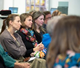 Eröffnung der Kinder- und Jugendbuchmesse in der Stadtbibliothek Saarbrücken.